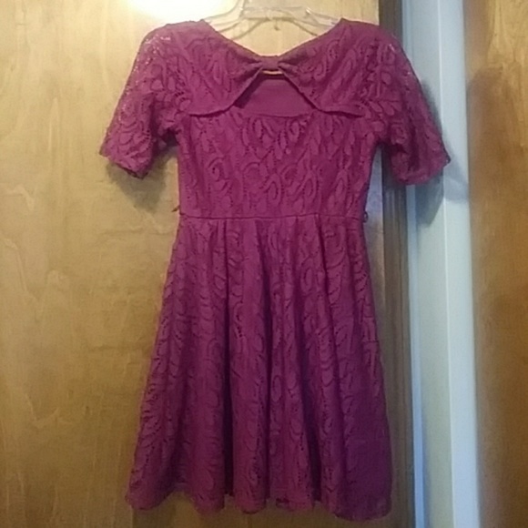 Cute Mauve Dress - Picture 2 of 2